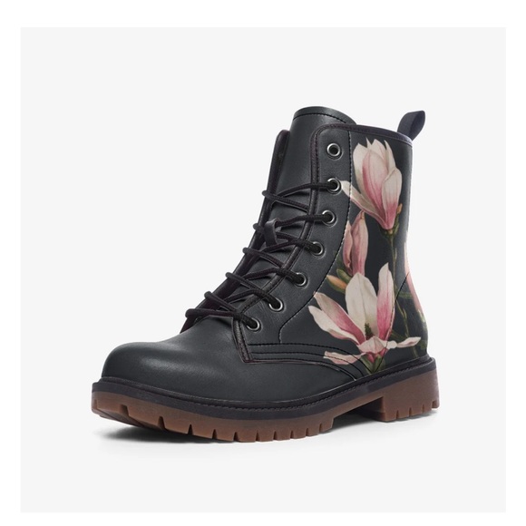 NWT Harlow & Lloyd Magnolia combat boots - size 10 - Picture 2 of 3